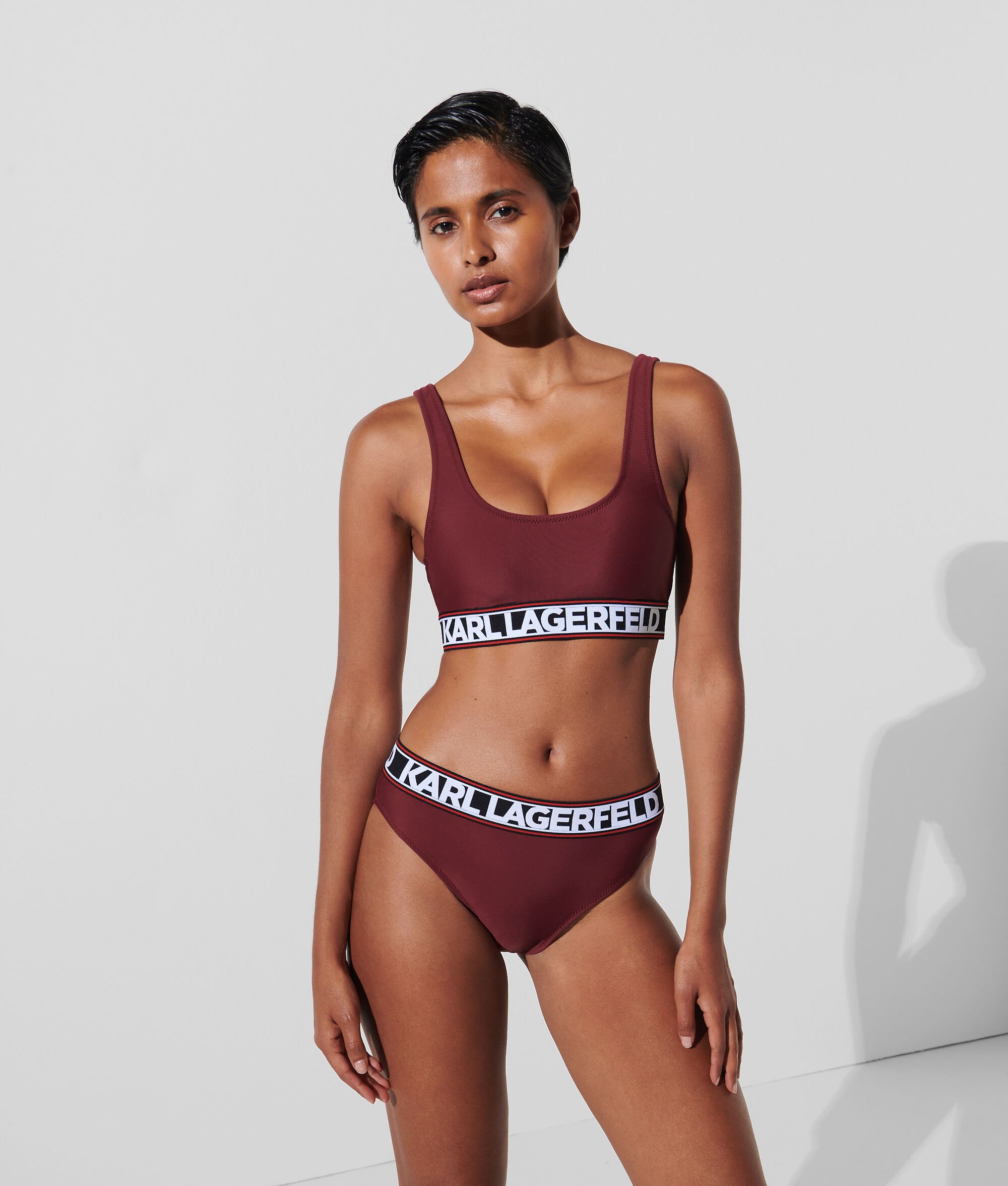 (image for) Cutting-Edge KARL LOGO BIKINI BOTTOMS